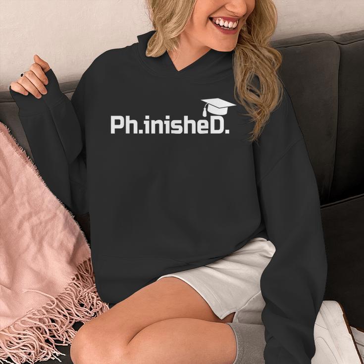 PhD Graduation Doctorate Degree Graduate PhinisheD Unisex Hoodie