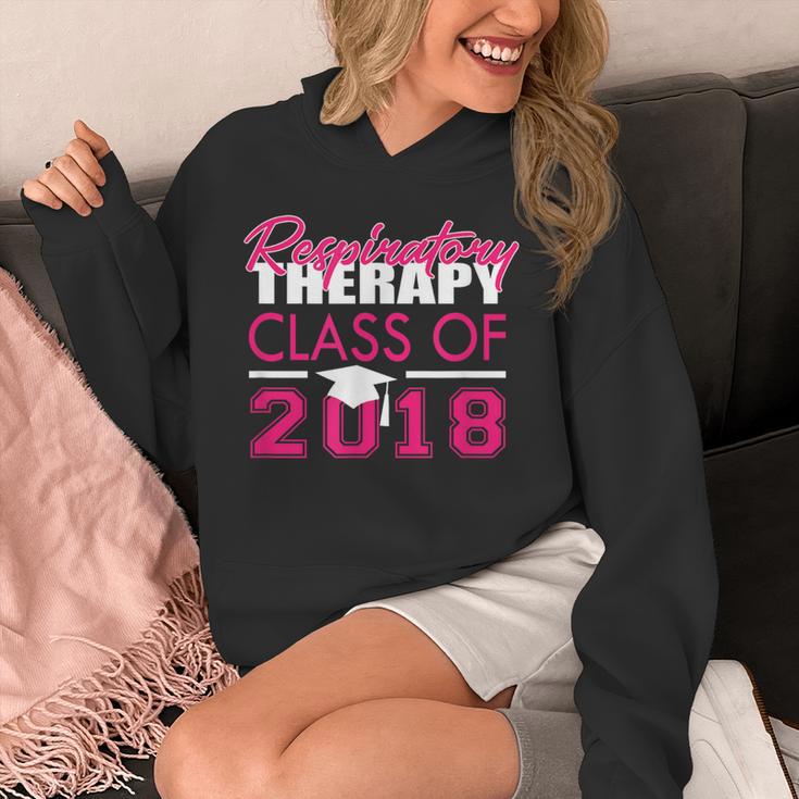 Pink Respiratory Therapist Class Of 2018 GraduationShirt Unisex Hoodie