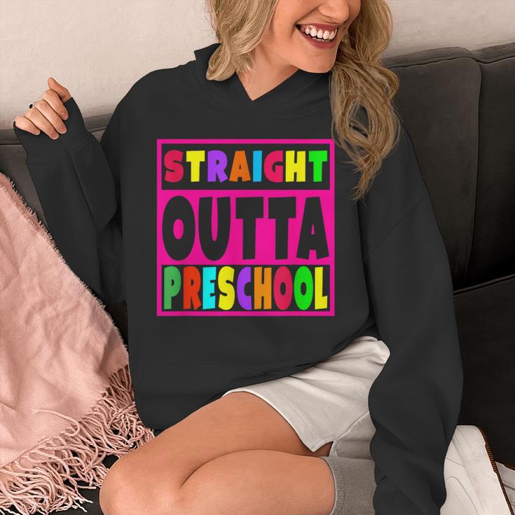 Pink STRAIGHT OUTTA Preschool PRE-K Graduation Unisex Hoodie