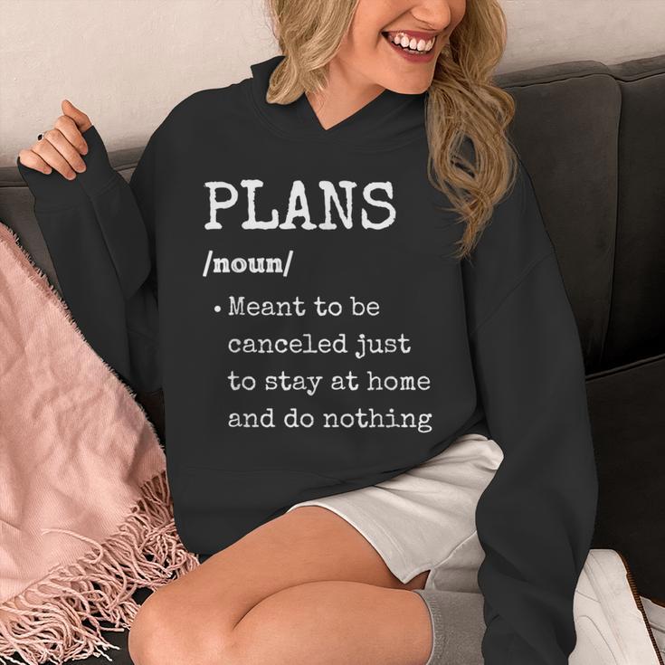Plans Definition For Homebodies & Introverts Sarcastic Unisex Hoodie Plans Definition For Homebodies & Introverts Sarcastic Unisex Hoodie