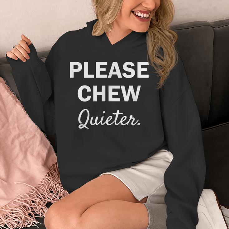 Please Chew Quieter Introvert Unisex Hoodie