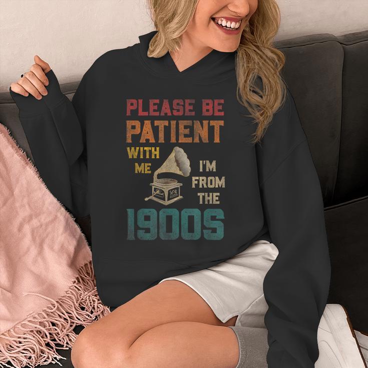 Please Be Patient With Me I'm From The 1900s Cool Gramophone Unisex Hoodie Please Be Patient With Me I'm From The 1900s Cool Gramophone Unisex Hoodie