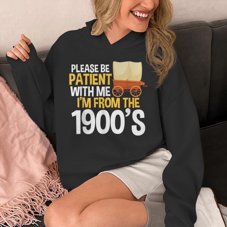 Please Be Patient With Me I'm From The 1900s Vintage Oregon Unisex Hoodie