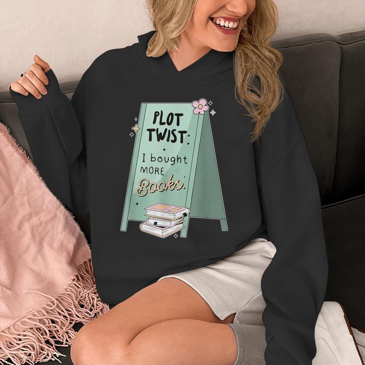 Plot Twist I Bought More Books Bookish Unisex Hoodie