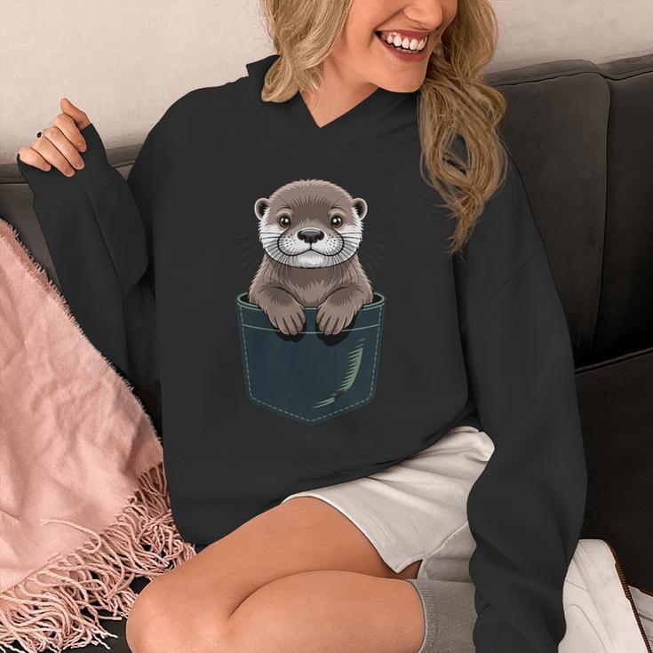 Pocket Otter Lover Introvert Cute Animal Fun Surprise Unisex Hoodie Pocket Otter Lover Introvert Cute Animal Fun Surprise Unisex Hoodie