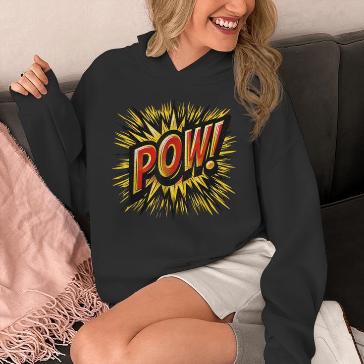 POW Comic Book Retro Artwork – Cartoon Collector Unisex Hoodie