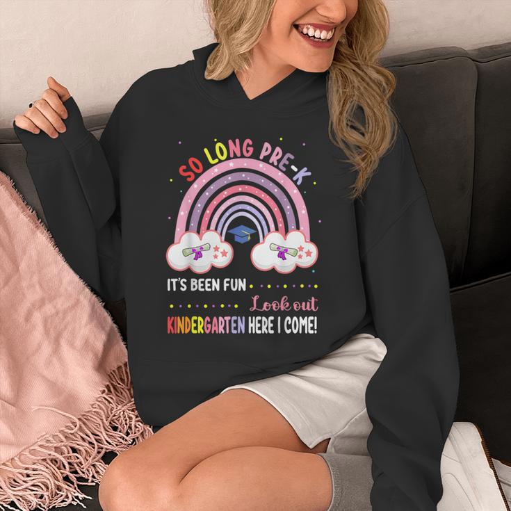 Pre k Graduation Class 2025 Graduate Pre-k Rainbow Girls Unisex Hoodie