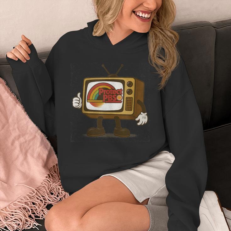 Protect PBS 80s Nostalgia Television Shirt Unisex Hoodie Protect PBS 80s Nostalgia Television Shirt Unisex Hoodie