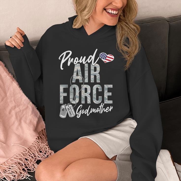 Proud Air Force Godmother US Air Force Graduation Godmother Unisex Hoodie