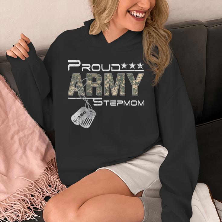 Proud Army Stepmom Army Graduation Stepmom US Army Stepmom Unisex Hoodie