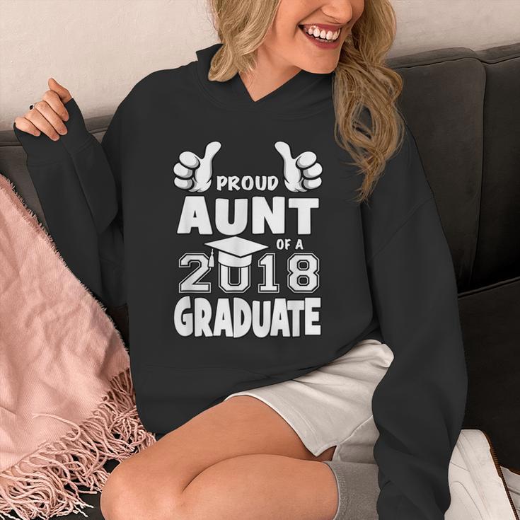 Proud Aunt Of A 2018 Graduate Senior Graduation School Shirt Unisex Hoodie