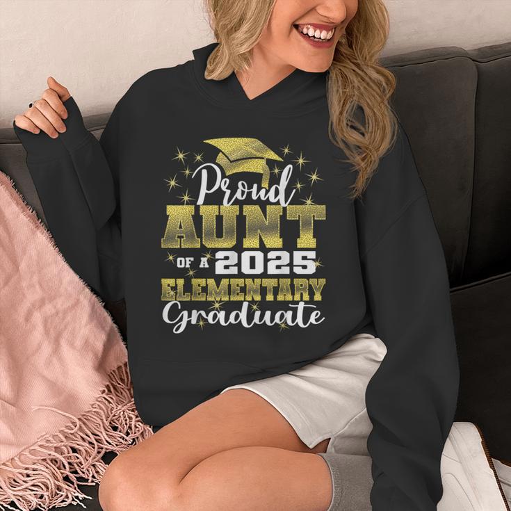 Proud Aunt Of 5th Grade Graduate 2025 Elementary Graduation Unisex Hoodie