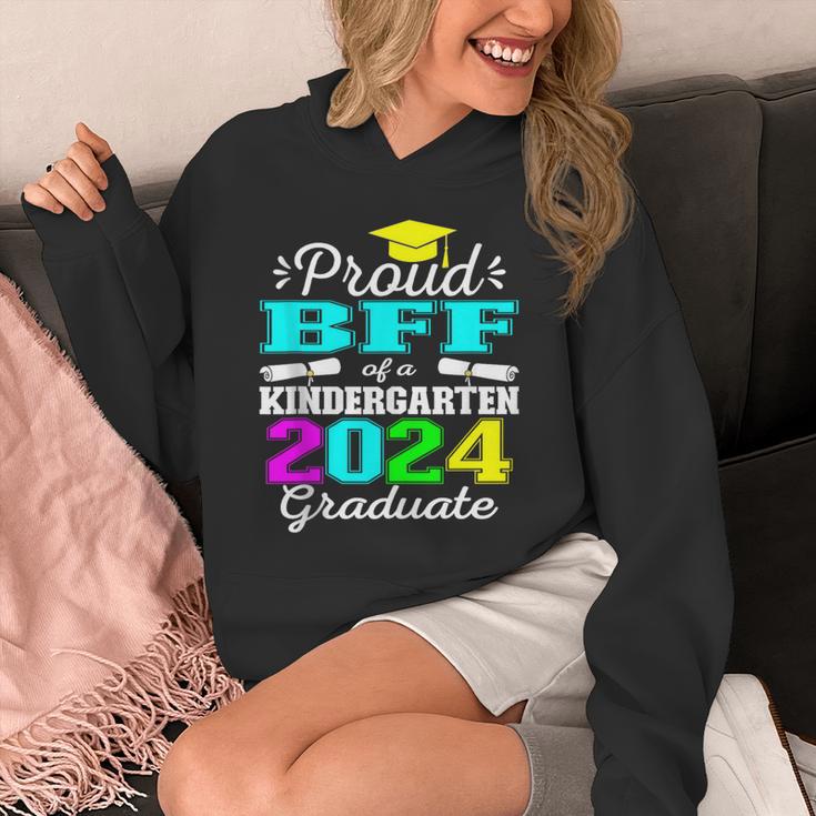 Proud Bff Of Kindergarten Graduate 2024 Graduation Bff Unisex Hoodie