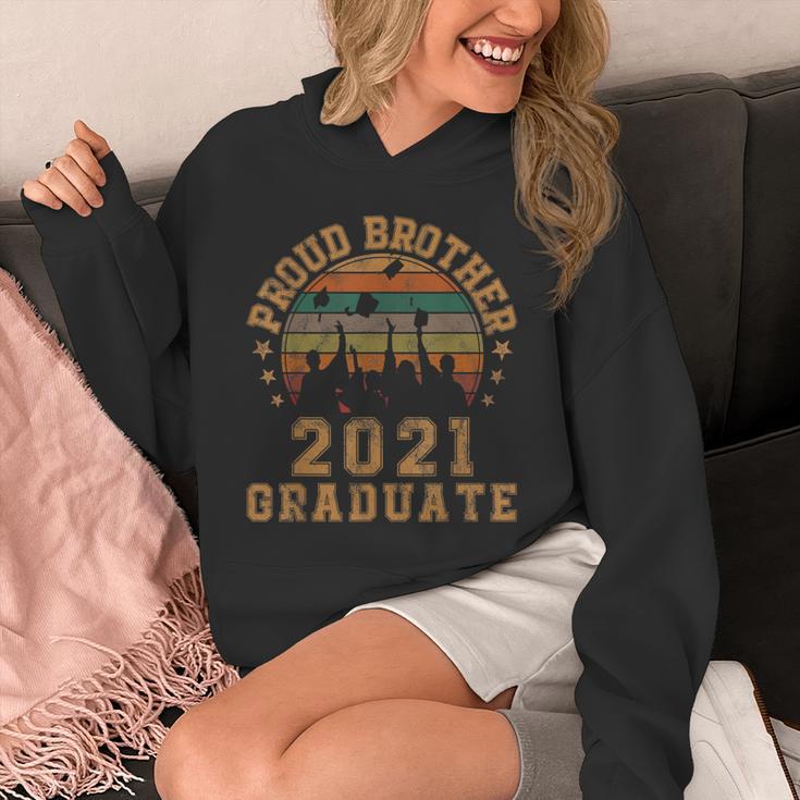 Proud Brother Of 2021 Graduate Senior 21 Vintage Graduation Unisex Hoodie