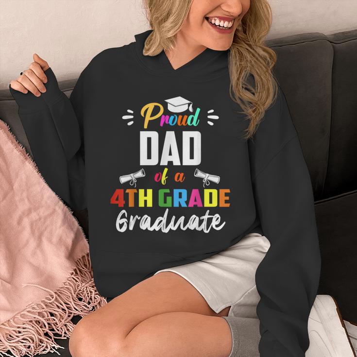 Proud DAD Of A 4th Grade Graduate Graduation 2024 Senior 24 Unisex Hoodie
