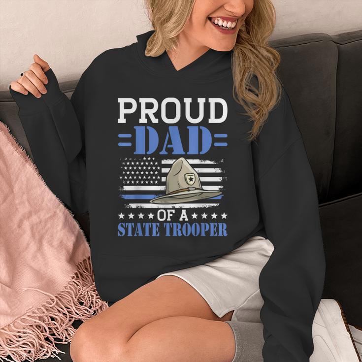 Proud Dad Of A State Trooper Police Officer Graduation Unisex Hoodie