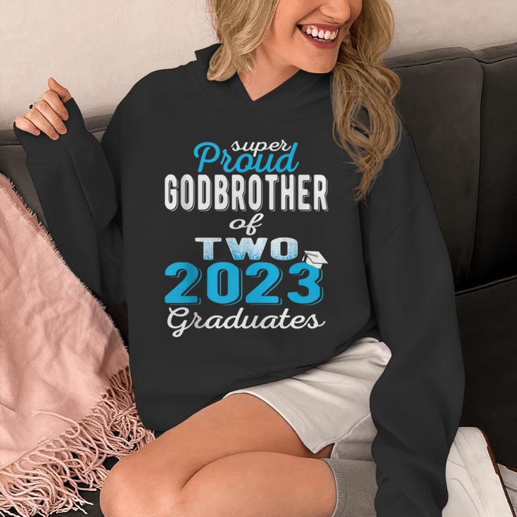 Proud Godbrother Of Two 2023 Graduate Class 2023 Graduation Unisex Hoodie