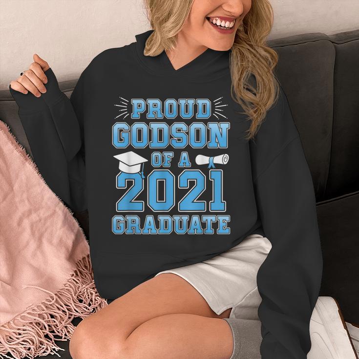 Proud Godson Of a 2021 Graduate School Graduation Family Unisex Hoodie