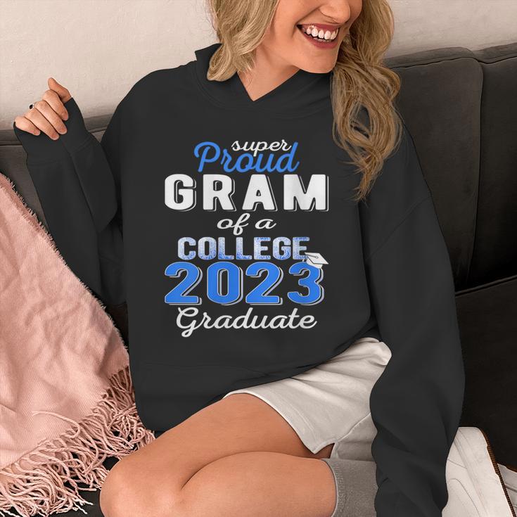 Proud Gram Of 2023 College Graduate Family 23 Graduation Unisex Hoodie