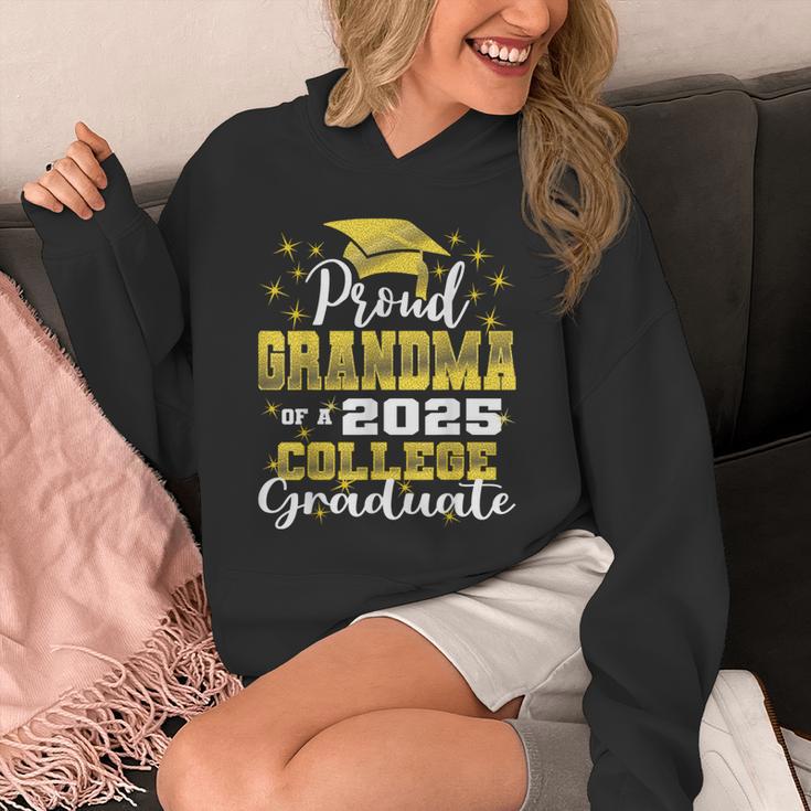 Proud Grandma Of 2025 College Graduate Family 24 Graduation Unisex Hoodie