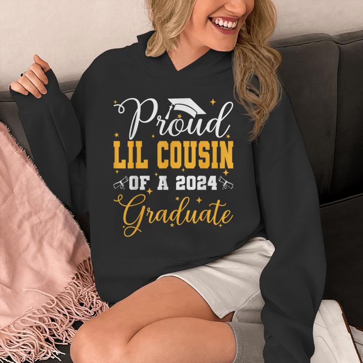 Proud Lil Cousin Of A Class 2024 Graduate Senior Graduation Unisex Hoodie