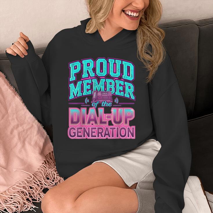 Proud Member Of The Dial Up Club Tech Nostalgia Top Unisex Hoodie