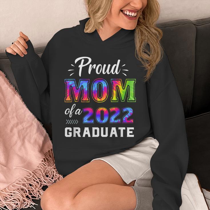 Proud Mom Of a 2022 Graduate Matching Tie Dye Graduation Unisex Hoodie