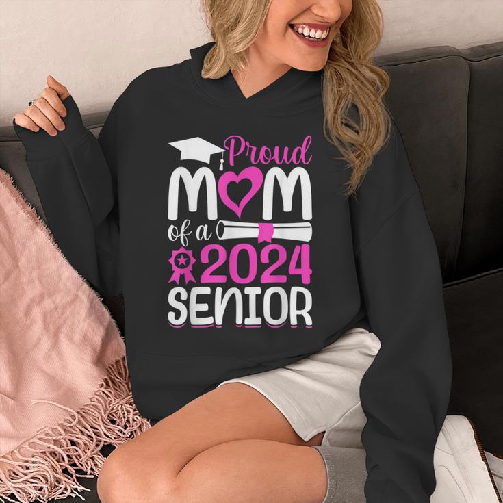 Proud Mom Of A 2024 Senior Graduation Unisex Hoodie