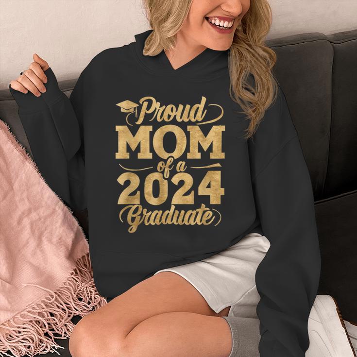 Proud Mom Of a Class Of 2024 Graduate Senior Graduation Unisex Hoodie