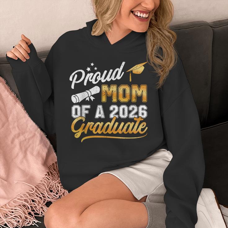 Proud Mom Of A Class Of 2026 Graduate Senior 2026 Graduation Unisex Hoodie