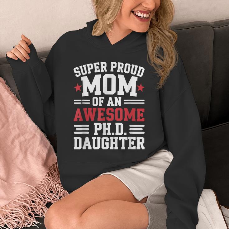 Proud Mom Of PhDaughter PhD Degree Graduate Graduation Unisex Hoodie