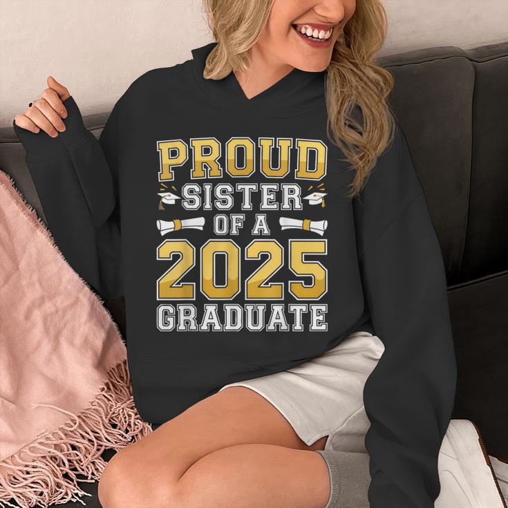 Proud Sister Of A 2025 Graduate Shirt Class 2025 Graduation Unisex Hoodie