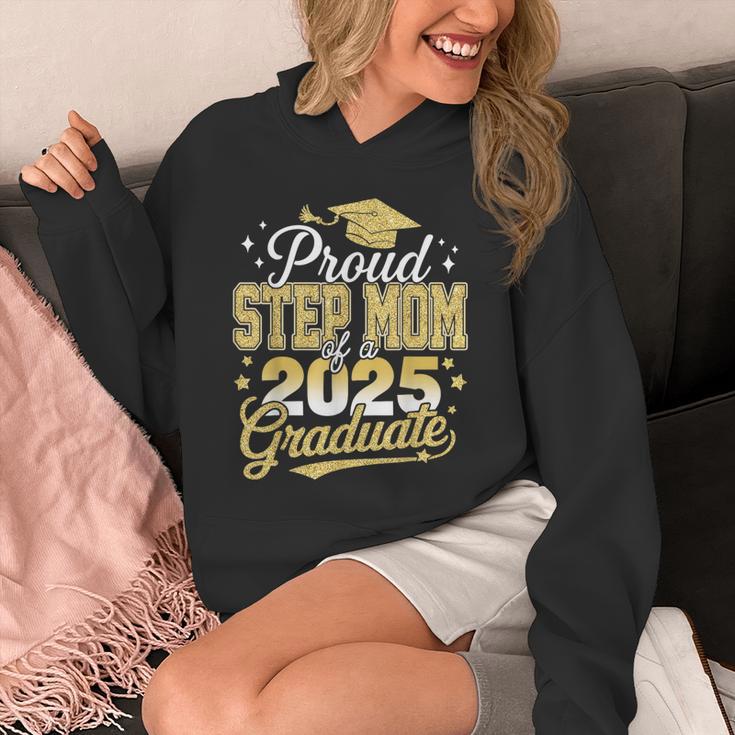 Proud Step Mom Of A Class Of 2025 Graduate Senior Graduation Unisex Hoodie