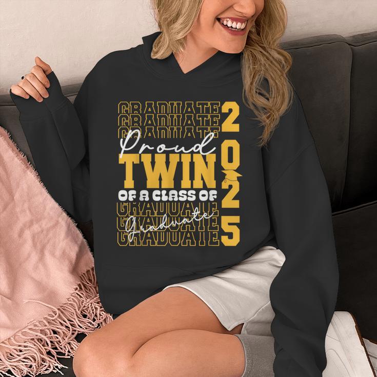 Proud Twin Of a 2025 Graduate Grad Prom Graduation Squad 25 Unisex Hoodie