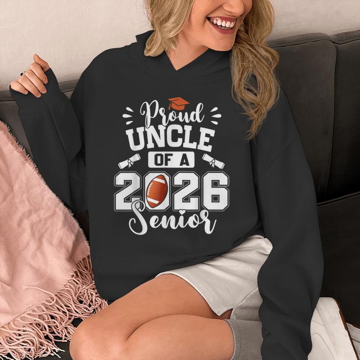 Proud Uncle Of A 2026 Senior Football Graduation Unisex Hoodie