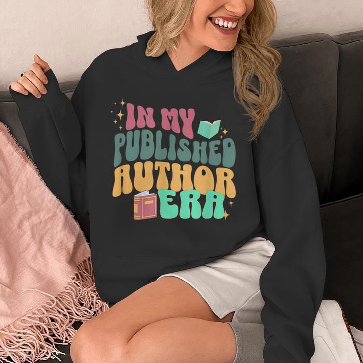 In My Published Author Era Cute Book Lover Writer Retro Tee Unisex Hoodie