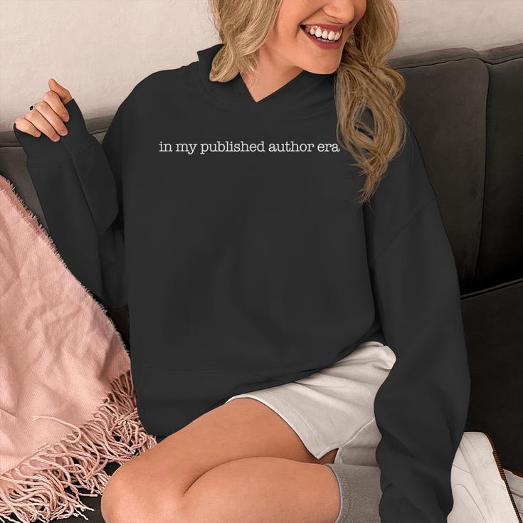 In My Published Author Era Cute Book Lover Writer Retro Unisex Hoodie