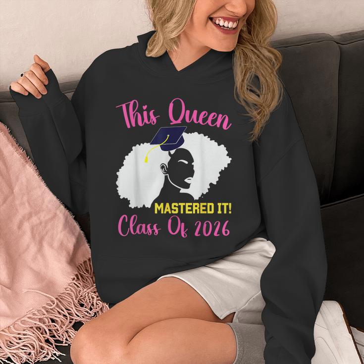 This Queen Mastered It Masters Graduation Class Of 2026 Unisex Hoodie
