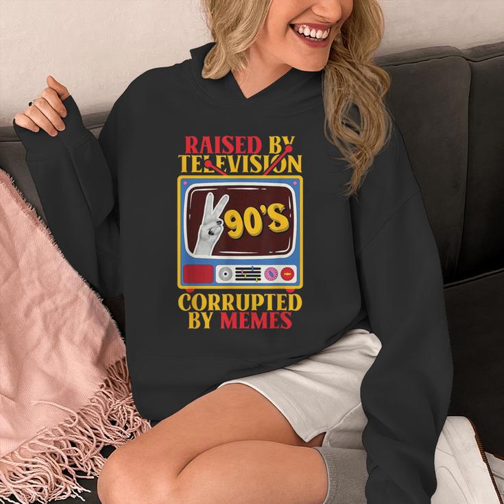 Raised By Television Corrupted By Memes Internet Nostalgia Unisex Hoodie Raised By Television Corrupted By Memes Internet Nostalgia Unisex Hoodie