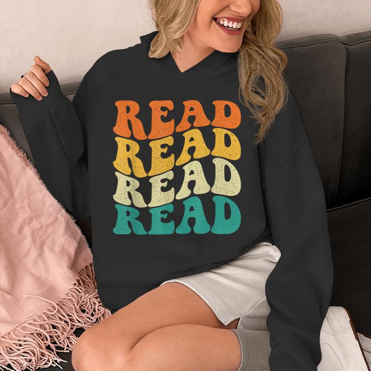 Read Read Read Read Book Lover Reading Bookworm Reader Unisex Hoodie