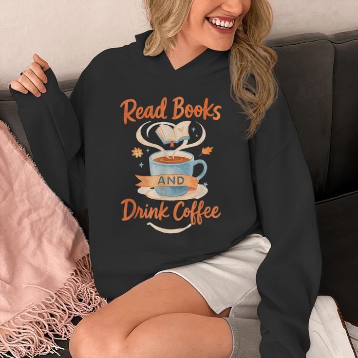 Read Books And Drink Coffee Cozy Book Lover Unisex Hoodie