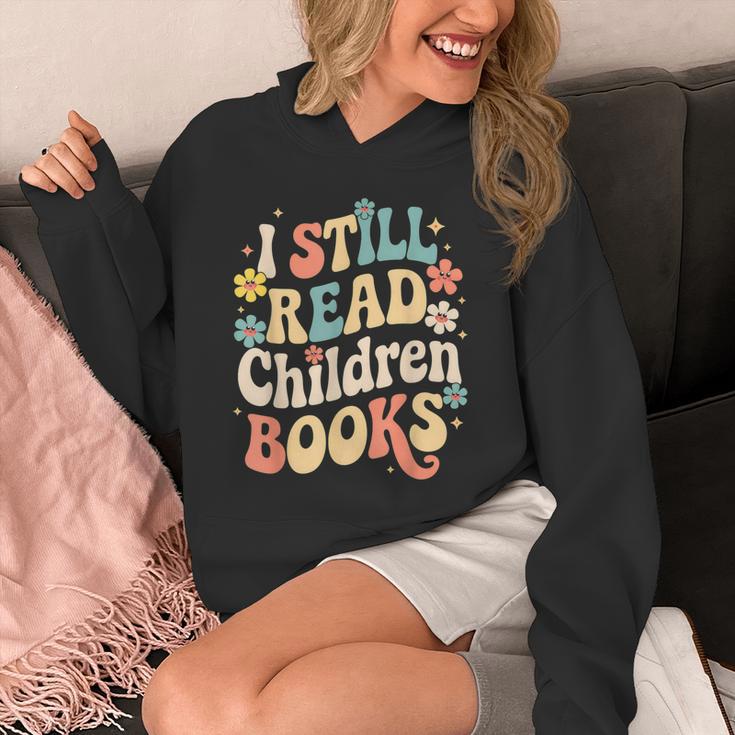 I Still Read Children Books Women Men Kids Books Lovers Unisex Hoodie