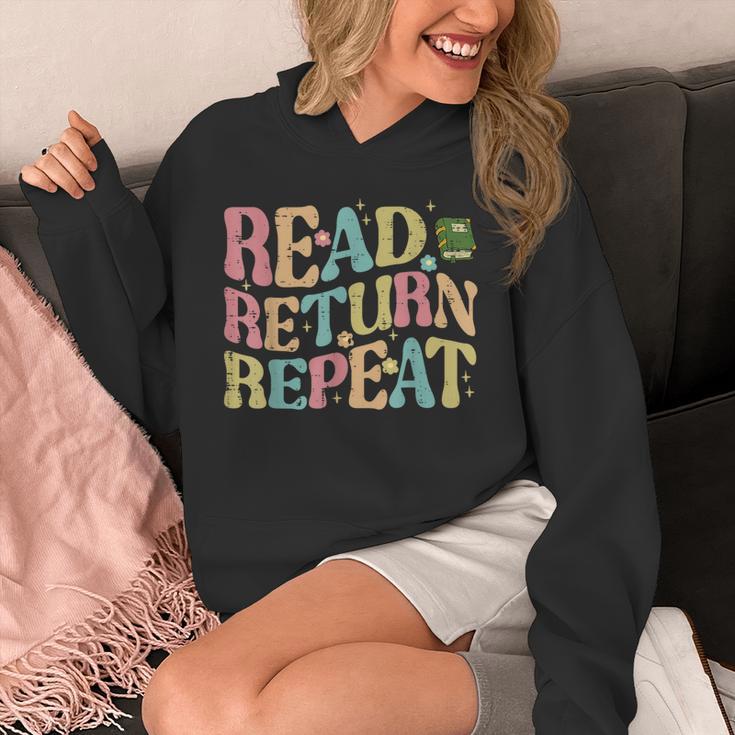 Read Return Repeat Read Reading Book Librarian Men Women Unisex Hoodie Read Return Repeat Read Reading Book Librarian Men Women Unisex Hoodie