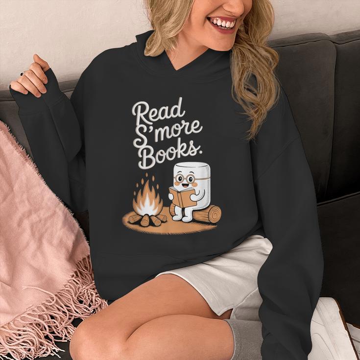 Read S'More Books Camping Outdoors Reading Campfire Smores Unisex Hoodie