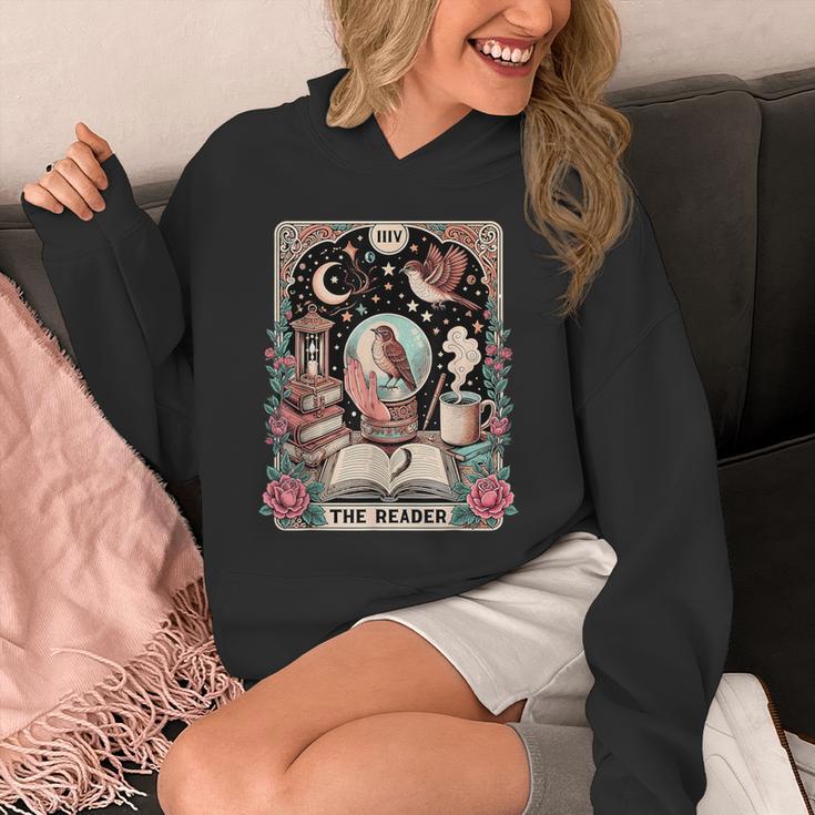 The Reader Tarot Card Shirt Bird Book Lover Bookworm Unisex Hoodie The Reader Tarot Card Shirt Bird Book Lover Bookworm Unisex Hoodie