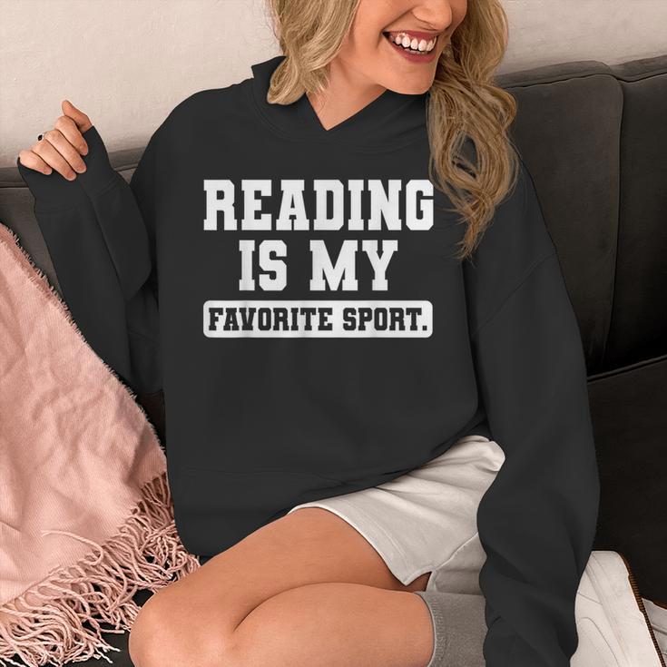 Reading Is My Favorite Sport Book Lover Reader Unisex Hoodie Reading Is My Favorite Sport Book Lover Reader Unisex Hoodie
