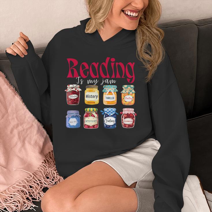 Reading Is My Jam Teacher Student Book Lovers Unisex Hoodie Reading Is My Jam Teacher Student Book Lovers Unisex Hoodie