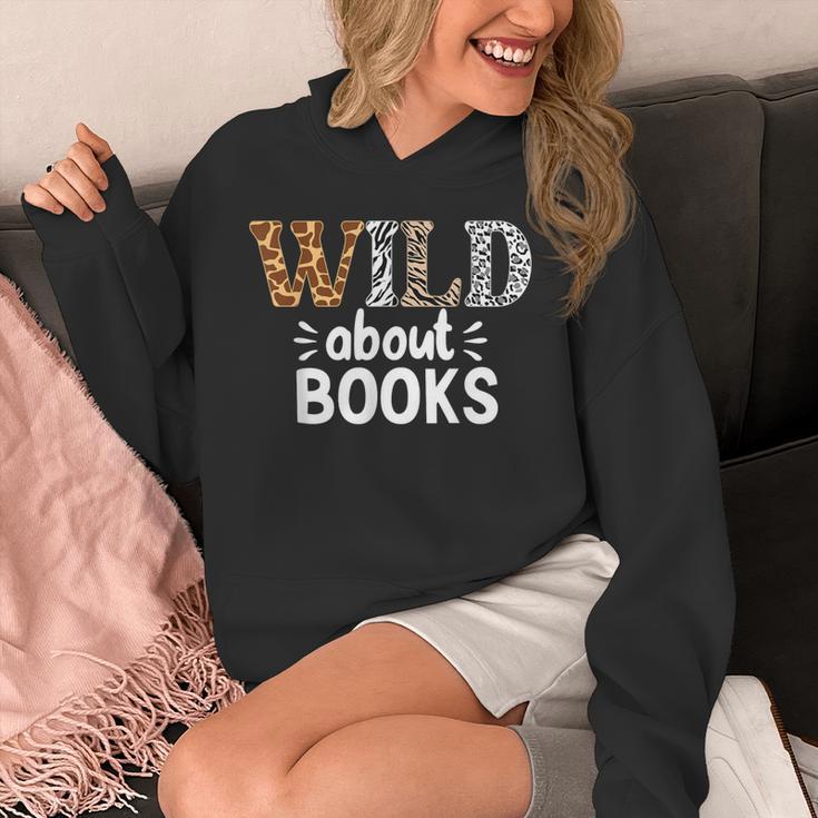 Reading Lover Wild About Books Reading Books And Bookworm Unisex Hoodie