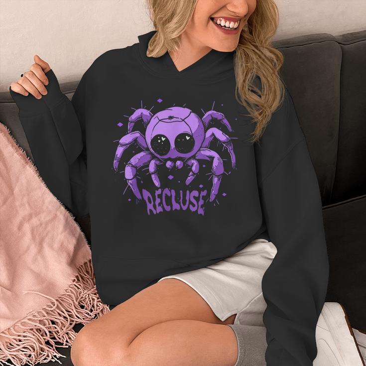 Recluse Pastel Goth Spider Shy Introvert Creepy Cute Kawaii Unisex Hoodie Recluse Pastel Goth Spider Shy Introvert Creepy Cute Kawaii Unisex Hoodie