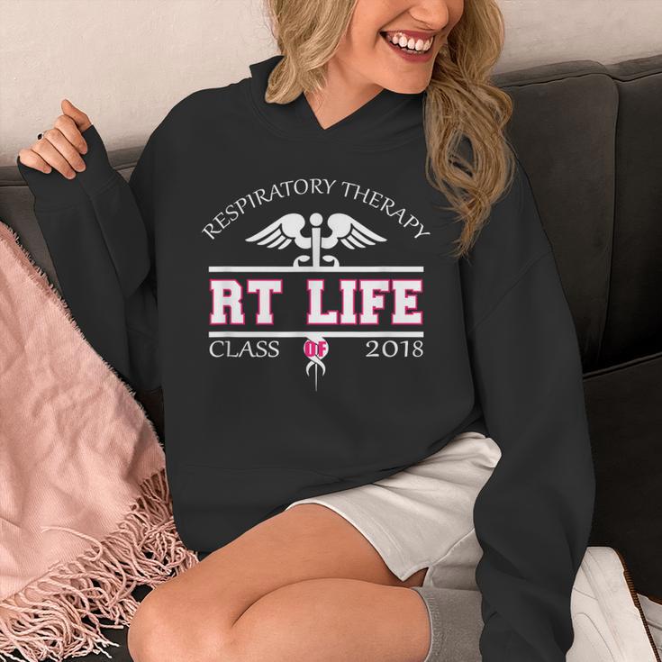 Respiratory Therapist Graduation Class Of 2018 Pink RT Life Unisex Hoodie